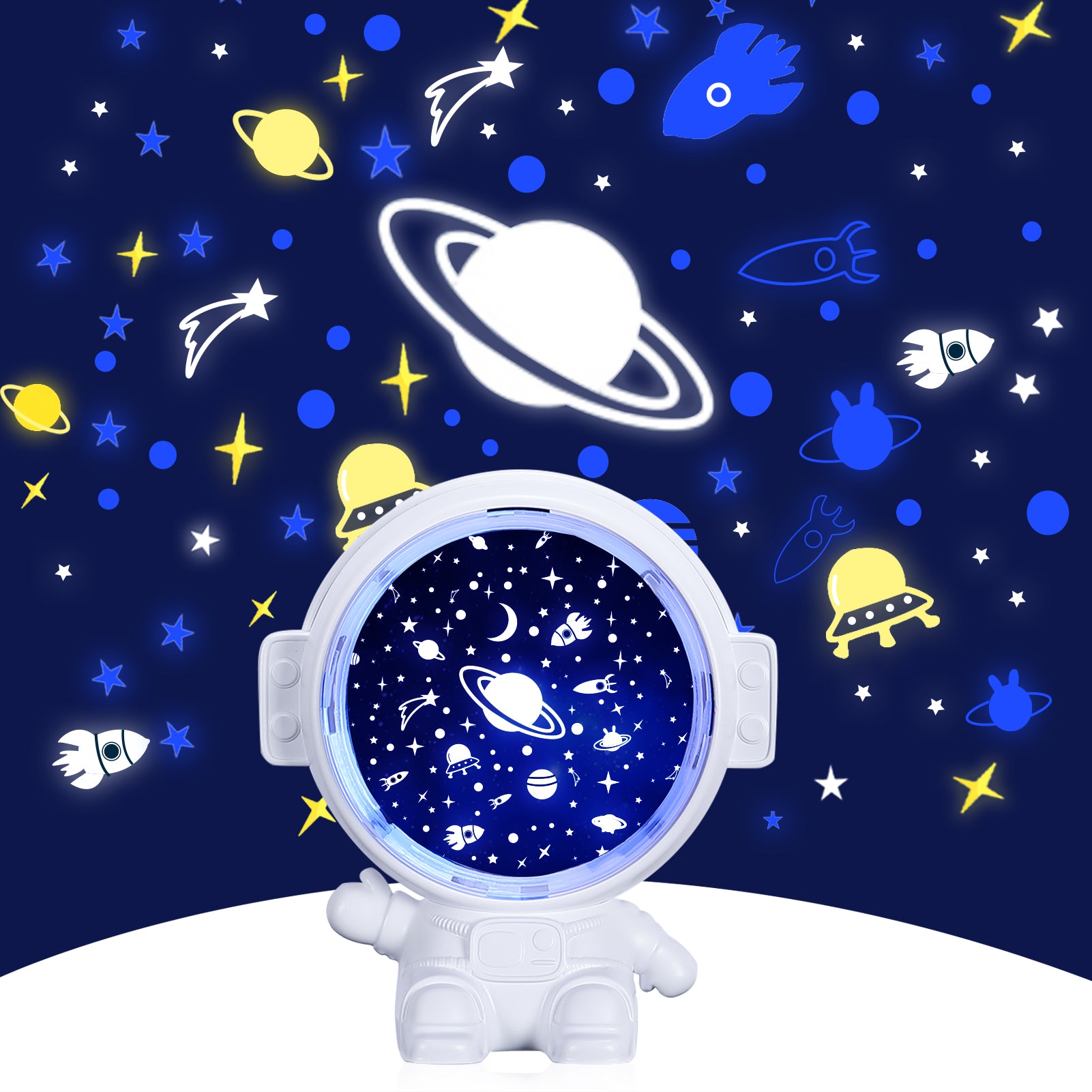 Astronaut  Galaxy Star Projector