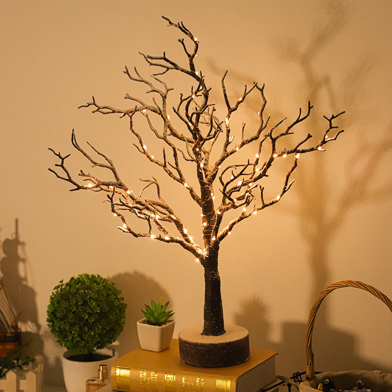 LED Snow Tree Lamp